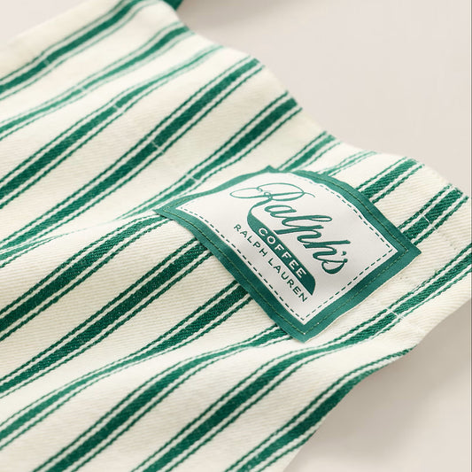 Ralph's Coffee ストライプド キッズ エプロン