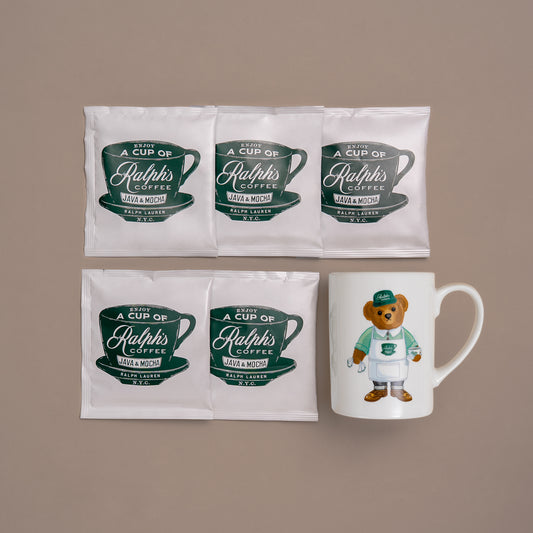 Ralph's Coffeeギフト　バリスタベアマグ＆ドリップセット