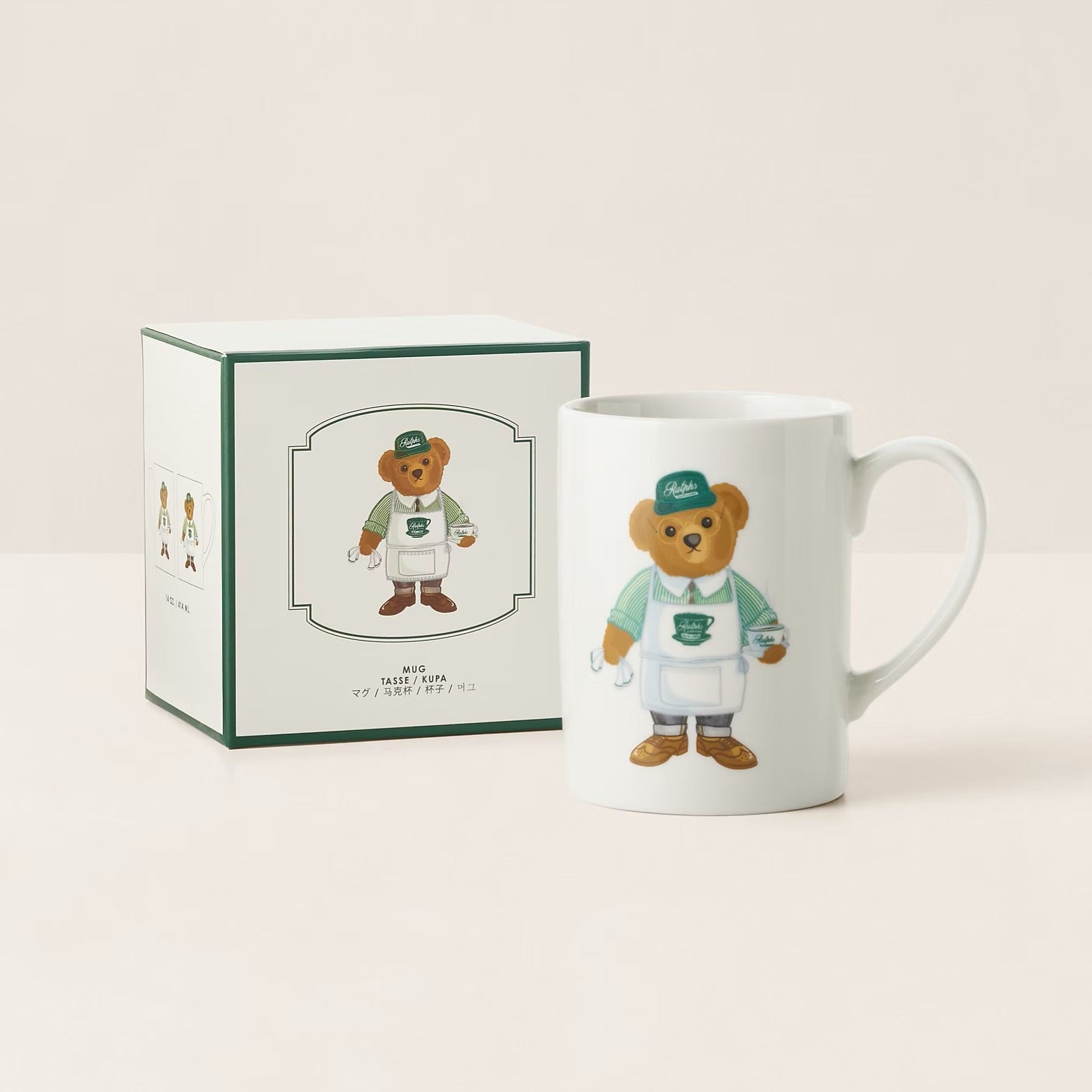 Ralph’s Coffee バリスタ Polo テニスベア マグ Ralph's Coffee バリスタベアマグ – BAL online