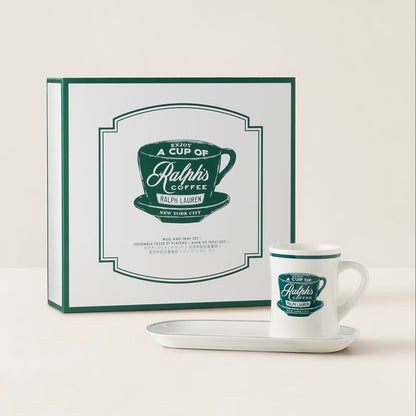Ralph's Coffee マグ & トレー セット